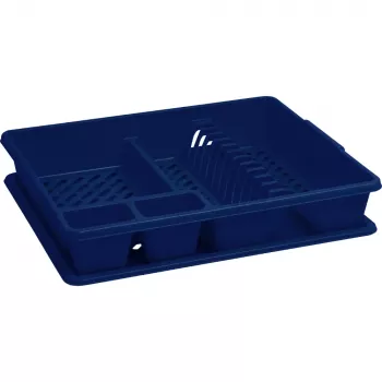 Curver égouttoir à vaisselle 45x38x8,8cm bleu foncé