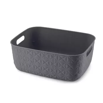 CURVER panier Softex M 12,5 L gris foncé 37,9x29,2x14,3 cm