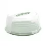 CURVER boîte de transport ronde pour gâteau Ø34,7x15,6 cm verte
