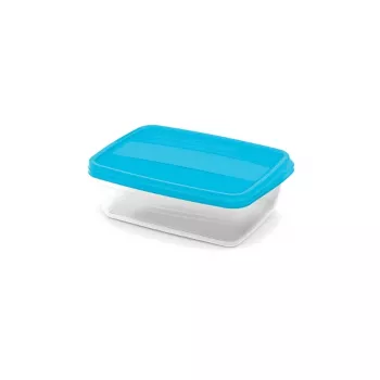 Ensemble de boîtes alimentaires rectangulaires CURVER 2x1,75 L Vedo transparent turquoise