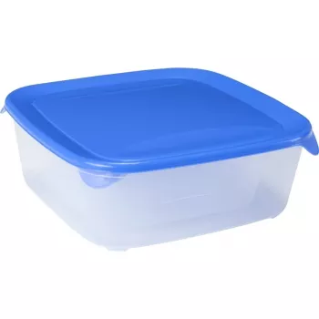 Curver Fresh & Go ensemble de 4 boîtes de conservation rectangulaires 0,5L + 0,8L + 1,7L + 2,9L Bleu