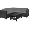 Ensemble de mobilier de jardin KETER Provence avec table gris