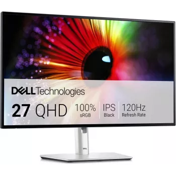 Moniteur Dell U2724D 27 pouces QHD IPS Black avec hub USB-C, 120 Hz, KVM (reconditionné)