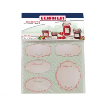 Set d'autocollants décoratifs pour verres LEIFHEIT, pastel