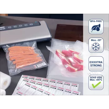 Sachets de mise sous vide LEIFHEIT 50 pièces 30x40 cm pour Vacu Power