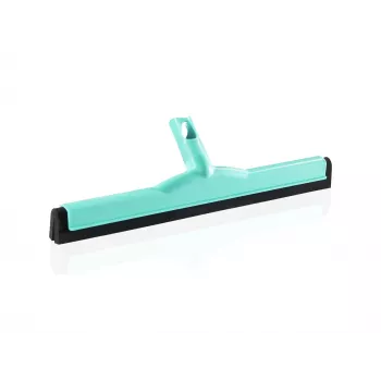 LEIFHEIT Click System Raclette de sol 45 cm pour collecte d'eau, double lèvre en caoutchouc, bleu/Blanc