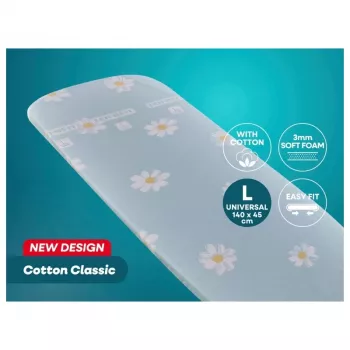 Housse de table à repasser LEIFHEIT Cotton Classic L/Universal 140x45 cm