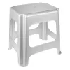 KEEEPER Maxi Max marchepied, gris clair, 41 x 33,5 x 42,5 cm, charge 150 kg, antidérapant, empilable