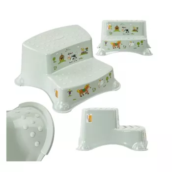 Banc à deux niveaux KEEEPER Igor Funny Farm 40x37x21 cm Soft Green