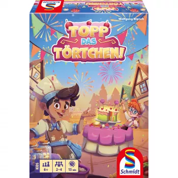 Jeu de société pour enfants Schmidt Spiele Topp das Törtchen !