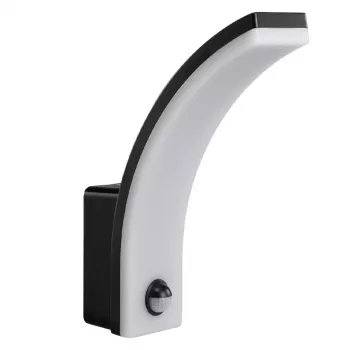 Lampe LED MCE512B avec détecteur de mouvement MACLEAN, 20W, 2000 lm, IP65