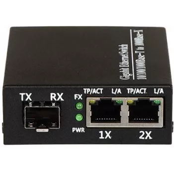 Switch SFP 2 ports Gigabit DELTA EXPERT-SFP-1/2