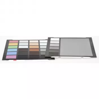 Cartes de remplacement Datacolor SpyderCheckr (lot de 2) – mires couleur et niveaux de gris 24 patchs pour une calibration précise de l'appareil photo
