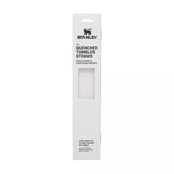 Ensemble de 4 pailles STANLEY pour gobelet de voyage The Quencher 1,18L, transparentes, réutilisables, sans BPA