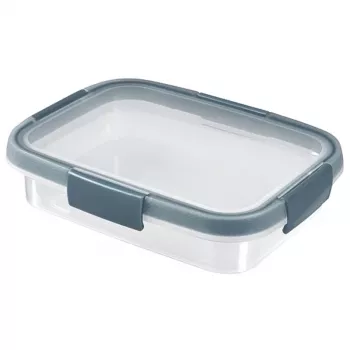 CURVER Smart Eco Fresh Boîte de conservation rectangulaire 0,7L transparente avec couvercle vert