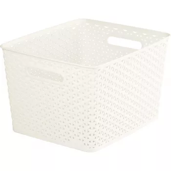 Panier de rangement My Style L 18L CURVER crème