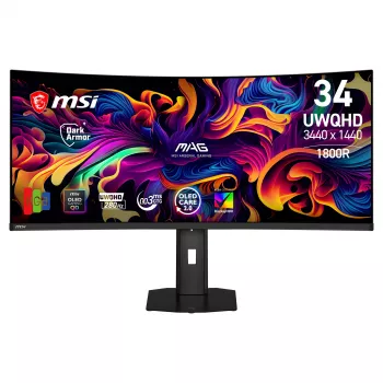 Écran gaming incurvé MSI 34 inch QD-OLED UWQHD 280Hz (9S6-3DE39T-003)