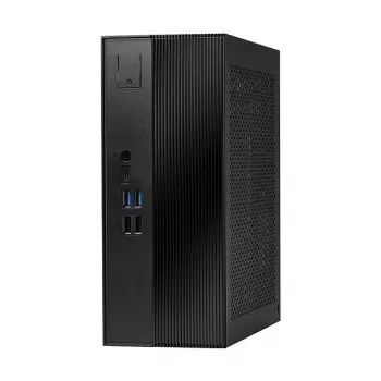 Barebone mini PC DeskSlim B760 ASRock - Intel B760, LGA1700, DDR4 SO-DIMM, 2x M.2 PCIe Gen4, HDMI 2.1, DP 1.4, VGA, USB-C, Gigabit LAN, 1,92L, noir