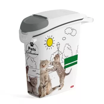 Boîte de conservation d'aliments pour chien et chat CURVER Pets Life 10 kg 23 L 23,2x49,7x50,3 cm
