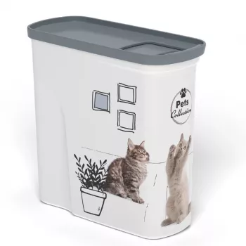 Boîte de conservation d'aliments pour chien et chat CURVER Pet Life 1,5 kg 2L