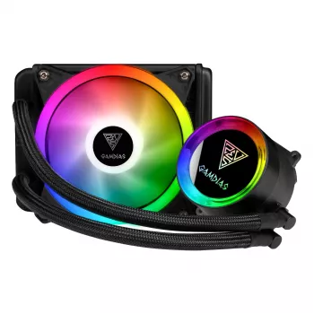 GAMDIAS Chione E2-120 Lite2 ARGB 120mm AIO Liquid CPU Cooler