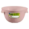 Curver Kitchen Essentials Passoire pliable en silicone Rose