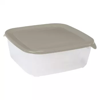 Ensemble de boîtes alimentaires Fresh&Go 4 pièces rectangulaires 0,5+0,8+1,7+2,9 L beige CURVER