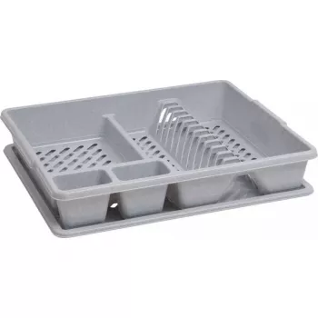 Égouttoir à vaisselle CURVER 45x38x8,8 cm gris