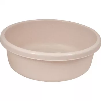 Saladier rond CURVER 18 L, beige