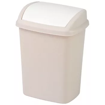 Poubelle Curver Dominik 25L, 36,5 x 29,1 x 48 cm, beige