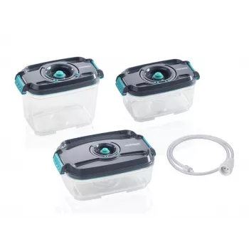 LEIFHEIT ensemble de récipients sous vide pour appareils de mise sous vide Vacu Power