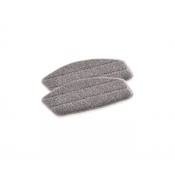 Leifheit CleanTenso lingettes microfibres de rechange, lot de 2, blanc