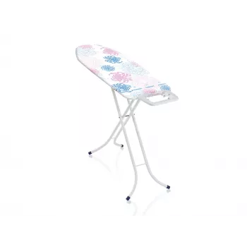 LEIFHEIT table à repasser Classic M Basic 120x38 cm avec 8 réglages de hauteur et housse en coton