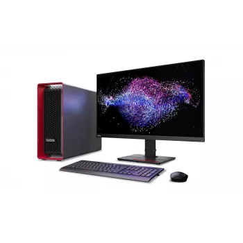 Lenovo ThinkStation P8 30HH00A3GE station de travail tour, AMD Ryzen Threadripper PRO 9965WX, 128 Go de RAM, 1 To SSD, 1000 W, Windows 11 Pro