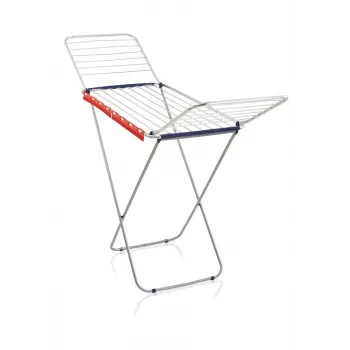 LEIFHEIT Classic séchoir à linge Siena 200 Easy Aluminium - séchoir à ailes 20 m, argent/gris