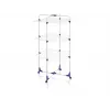 LEIFHEIT Classic Tower 270 séchoir à linge intérieur et extérieur, 27 m de longueur de séchage, pliable, 3 niveaux, blanc/bleu