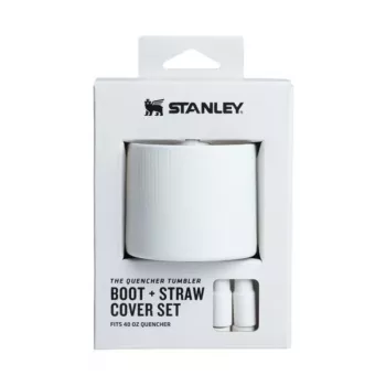 STANLEY The Quencher Boot + embout pour paille 1,18 L blanc