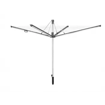 Étendoir rotatif LEIFHEIT Linomatic 500 Plus 50 m argent/vert