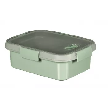CURVER boîte de conservation alimentaire Lunch rectangulaire 1 L Smart Eco To Go 20x15x7 cm Soft Green