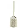CURVER Knit brosse WC avec support, blanc, Ø14x43 cm
