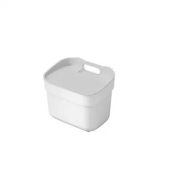 Poubelle Curver Ready To Collect 5L blanche/gris clair