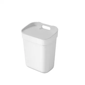 Poubelle de tri Curver Ready To Collect 10L blanche/gris clair