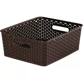 CURVER panier My Style M 13L brun foncé