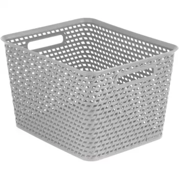CURVER panier Your Style L 35x30x22cm gris