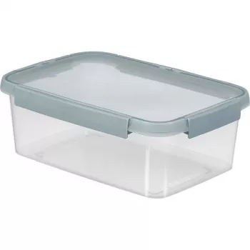 CURVER Smart Eco Fresh boîte alimentaire rectangulaire 5L transparente avec couvercle vert