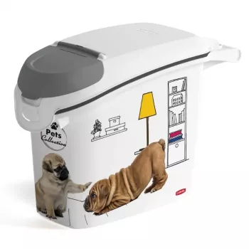 CURVER Pets Life bac de rangement pour croquettes 6 kg 15L 23x50x36 cm