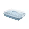 CURVER Smart To Go Boîte de transport rectangulaire pour gâteau 45 x 29,5 x 11,1 cm bleu