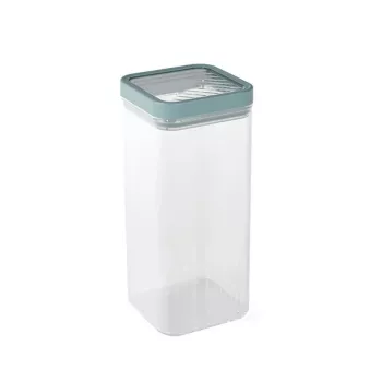 CURVER Boîte de conservation Kara pour aliments secs 1,8L transparent/pétrole