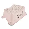 keeeper marchepied Tomek Minnie Mouse, 40,5 x 28,5 x 14 cm, rose, charge maximale 120 kg, antidérapant