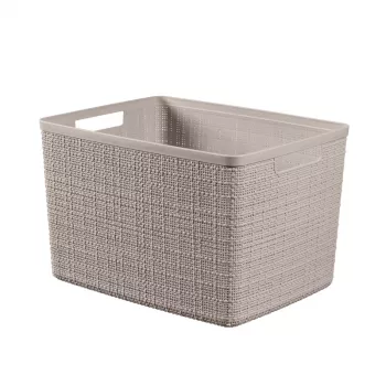 CURVER panier Jute L 20L 36x28x23cm beige